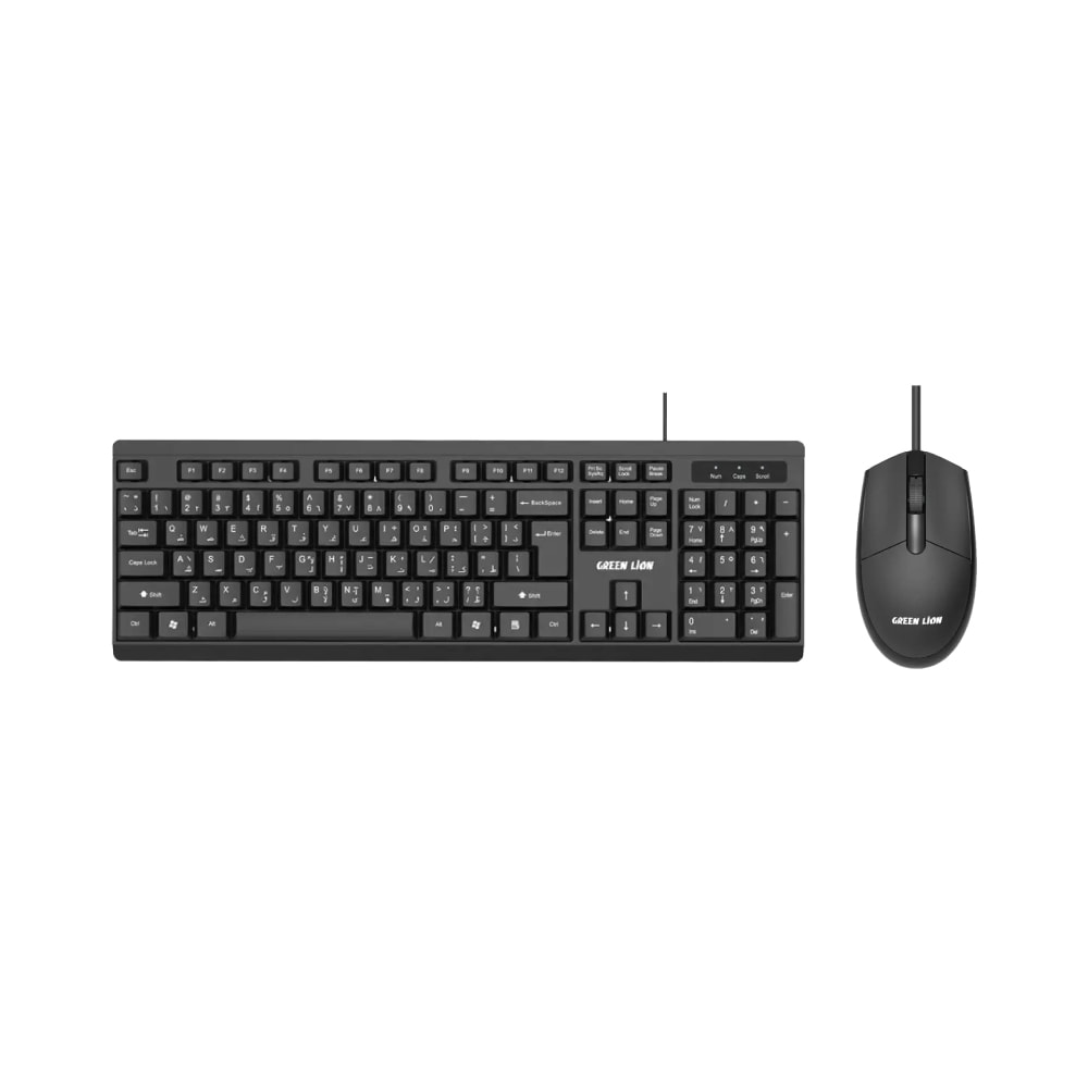 Green Lion GKM-100 Wired Keyboard and Mouse