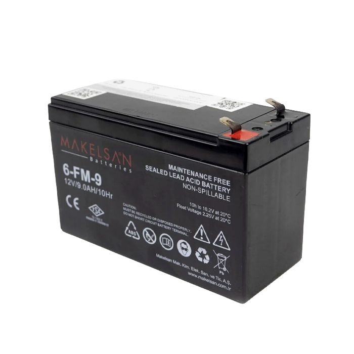 Makelsan 6-FM-9 12V 9Ah battery