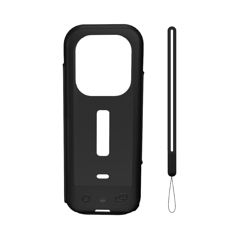 PULUZ Silicone Case Protective Cover for Insta360 X3 with Hand Strap