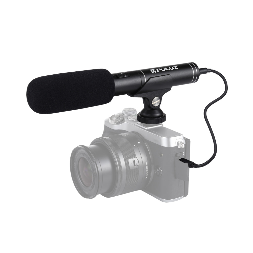 PULUZ Professional Interview Condenser Video Shotgun Microphone