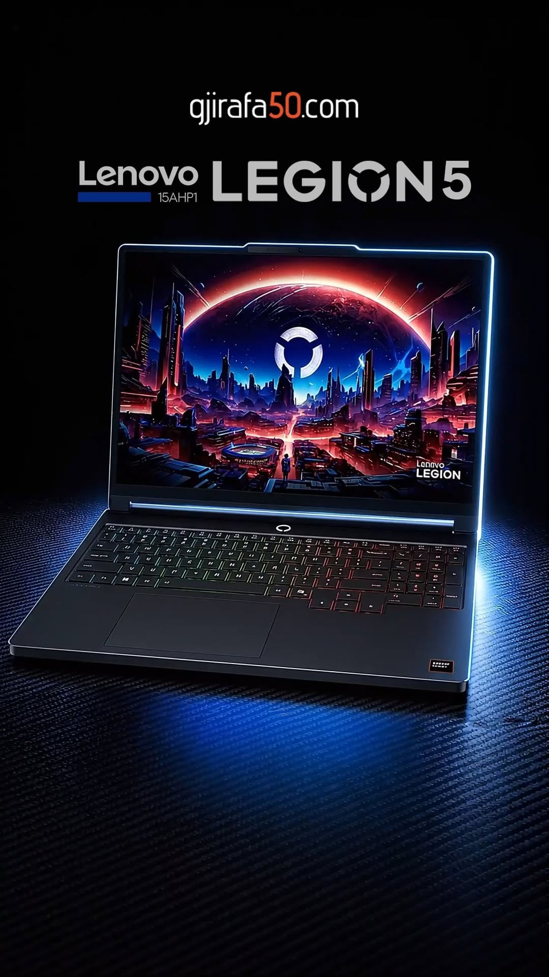 Lenovo Legion 5 16GB Me ProcesorAMD Ryzen 7 NVIDIA RTX 5050