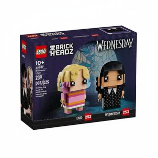 LEGO ENID-40750 BrickHeadz Wednesday