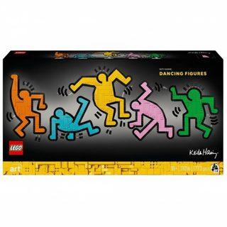 LEGO Art Keith Haring Dancing Figures