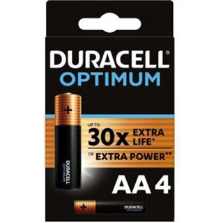 Duracell Optimum AA BATERI *4