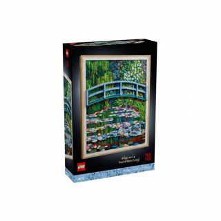 LEGO Art Claude Monet Bridge over a Pond of Water Lilies