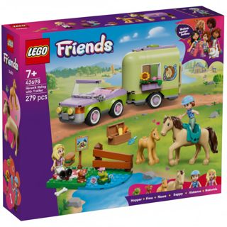LEGO Friends Horse & Baby Foal Trailer 42695