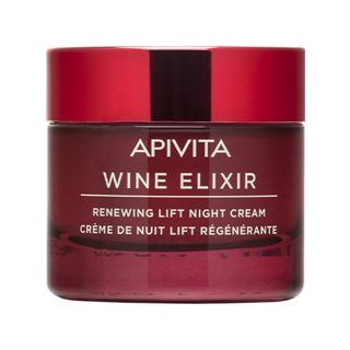 Apivita Express Beauty Avocado Moisturizing Soothing Tissue Face Mask Wine Elixir Renewing Lift Night Cream