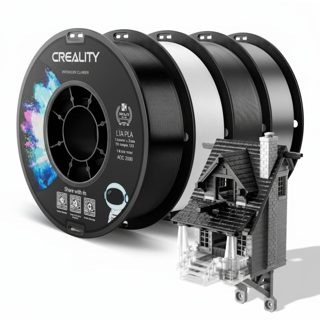 Filament Creality CR-PETG 4kg 4-Colours Black White Grey Transparent