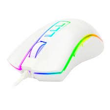 Redragon M711 M711W Cobra White 5K DPI Wired USB-A White