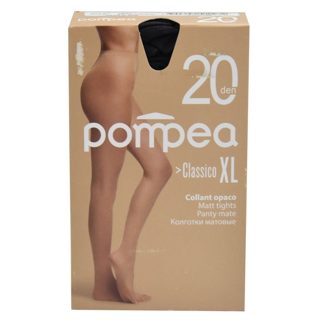 Pompea Geta për femra Najlon And Elastane XL E Zezë 1 Palë