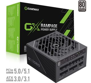 Gamemax 1050W 80+ Platinum ATX 3.1 PCIe 5.1 Power Supply