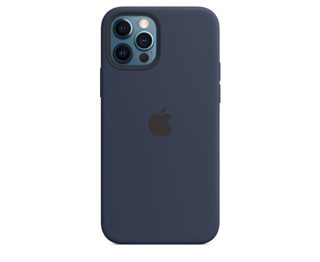 Apple iPhone MHL43ZM Pro Celulari 12 Silicone MagSafe A Deep Navy