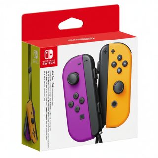 Nintendo Switch Joy-Con Pair Neon Purple Neon Orange