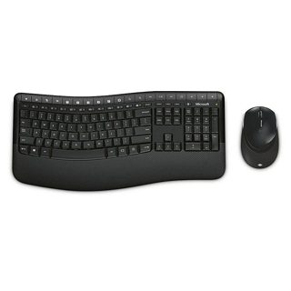Microsoft PP4 Comfort 5050 Wireless And Mouse Black -00008