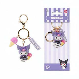 Yume Hello Kitty And Friends Pochacco Tea Party Series Keychain Kuromi