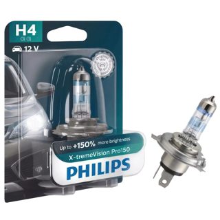 Philips Pro150 H4 Llampa X-Treme Vision 60 B1-12342 Xvp 55W 12V
