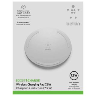 Charger Belkin WIA001VFWH BoostCharge Wireless Pad Up To With Micro USB White 10W