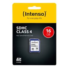 Intenso 3401470 16GB Karte Memorje SD