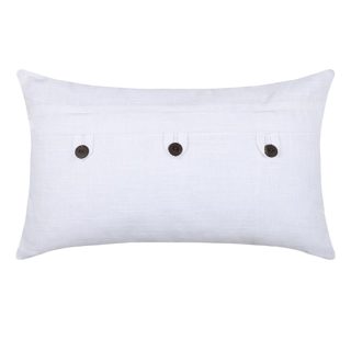 Ombeline Jastëk dekorativ 30x50 cm Pambuku E Bardhë 30x50cm