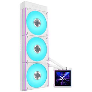 Lian Li Hydroshift II LCD-S 360 ARGB Cooler -S AIO Liquid 3x Fans White G89.GHS2LCDS36CW.00