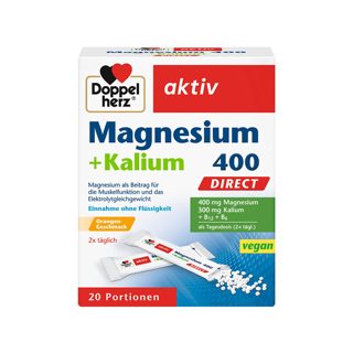 Doppelherz Magnesium Kalium Direct 400 mg