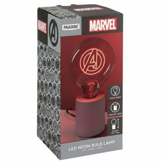 Marvel Avengers Light Neon Bulb Logo