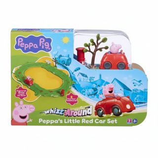 Peppa Pig Whizz Around Little Red Car Set Playset