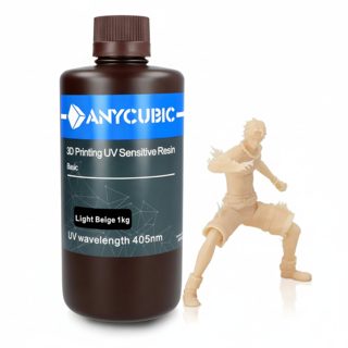 Resin Anycubic Basic Rigid 1kg Light Beige