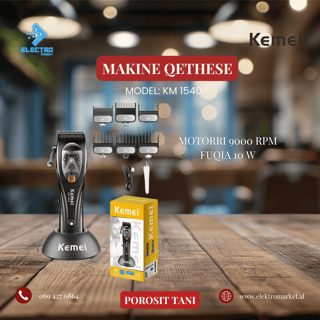 Kemei KM 1540 Makine Qethese