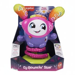 Fisher Price DJ Bouncin' Star Pink