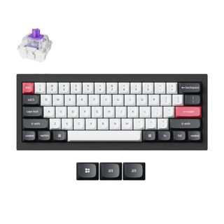 Keychron Q4 HE Mechanical Wireless Bluetooth BT5.1 Purple Switch 60% US Q4H-C1