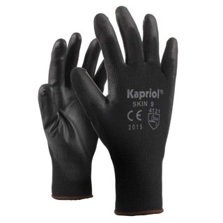 Kapriol Skin Gloves Doreza Pune 09 Ngjyra E Zeze
