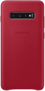 Kase Samsung Galaxy S10 VG975LREGWW Plus Celulari Leather EF- Red