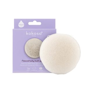Kokoso Natural Konjac Baby Bath Sponge
