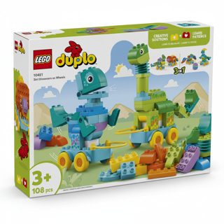 LEGO 3in1 Duplo Dinosaurs On Wheels 10451