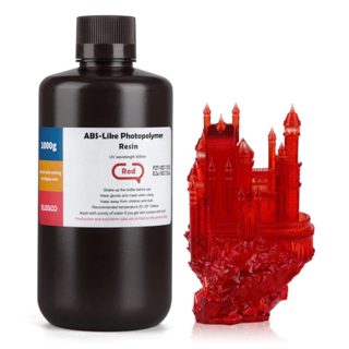 ELEGOO ABS Resign Eleegoo Clear Red 1kg