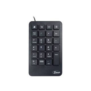 Cable Inter-tech KB-120 USB Numeric Keypad 23 Keys Black 140cm