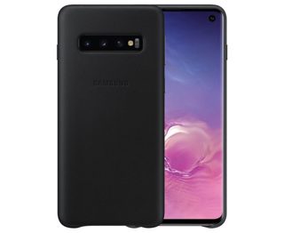 Kase Samsung Galaxy S10 VG973LBEGWW Celulari Leather EF- Black