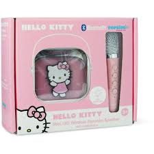 Popsing Hello Kitty Karaoke With Microphone Led
