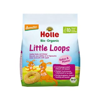 Holle Organic Little Loops Biscuit With Spelt