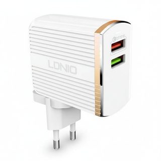 Ldnio Quick Charger Plug 2.4A 2xUSB Micro cable