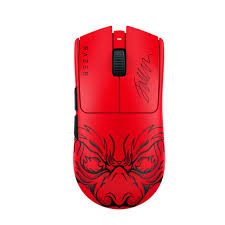 Razer V3 95Hours Pro Viper Faker Wireless Bluetooth 8K Polling Rate And Up To 35K DPI Lightweight Up To Battery Red RZ01-05120500-R3M1 54gr