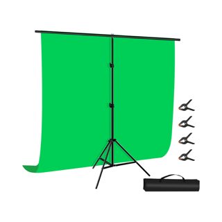 Puluz T-Shape Photography Green Backdrop