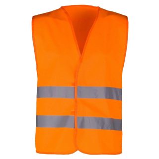 Kapriol Gilet EN-20471 Jelek Sigurie HV Ngjyra Portokalli