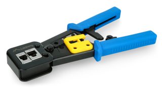 Lanberg NT-0204 Crimper Of Cables Crimping Tool Blue RJ45 RJ12 RJ11
