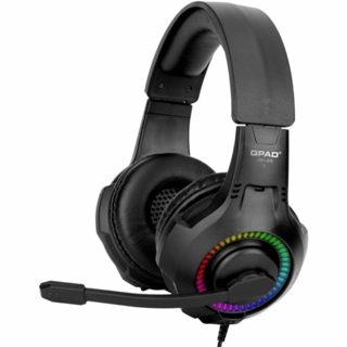Qpad QH-25 RGB Gaming 7.1 Surround Sound USB Black