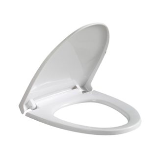 Aries Soft 2280gr, 445x360mm Kapak Tualet I Bardhe Me Mbeshtetese Inoxi