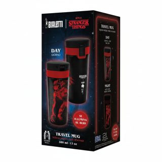 Bialetti Stranger Things Glow in Dark Travel Mug
