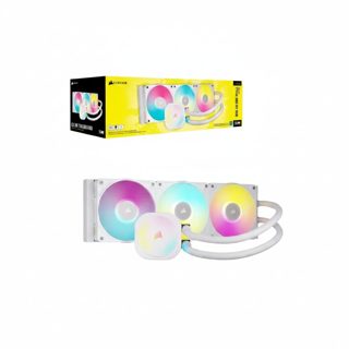 Corsair TITAN-360 Cooler ICUE Link RX AIO Liquid Cooler With 3x White CW-9061021-WW 3x120mm 120mm