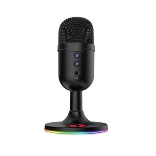 Redragon GM303 Microphone Pulsar Streaming RGB Omni-Directional 360° Black 360D